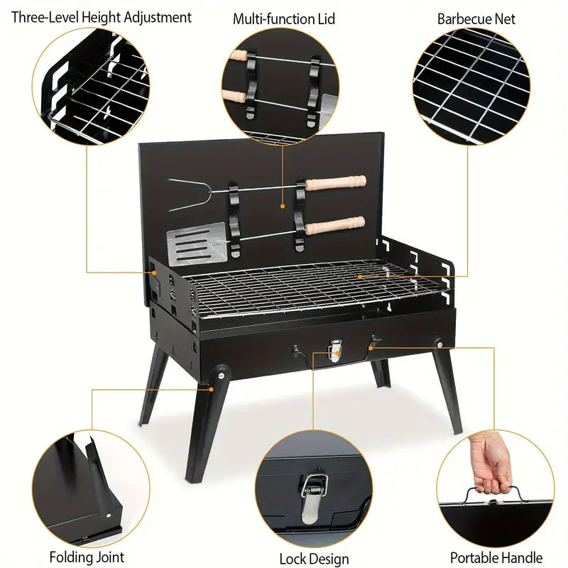 Portable Barbeque Grill Set 🎁49% OFF SALE💫